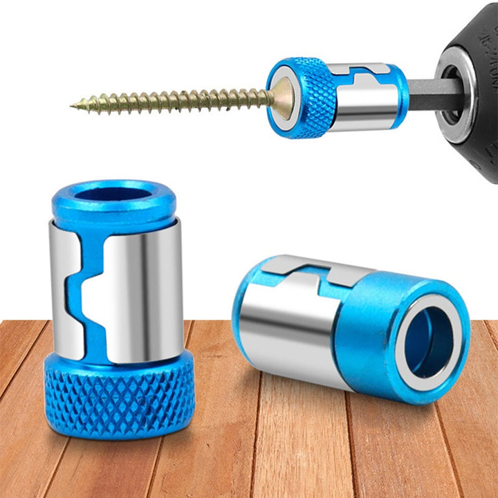 1pc Magnetic Ring Alloy Magnetic Ring Screwdriver Bits Anticorrosion Strong Magnetizer Drill Bit Magnetic Ring