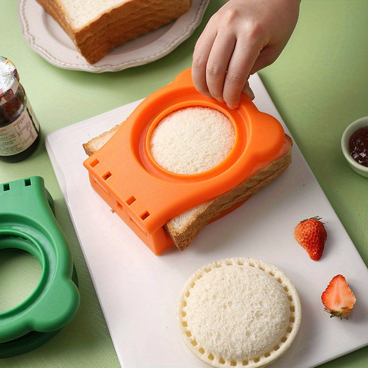 Round Sandwich Cutting Mold Stainless Steel Baking Tool Cake Toast Sandwich Bread Mold