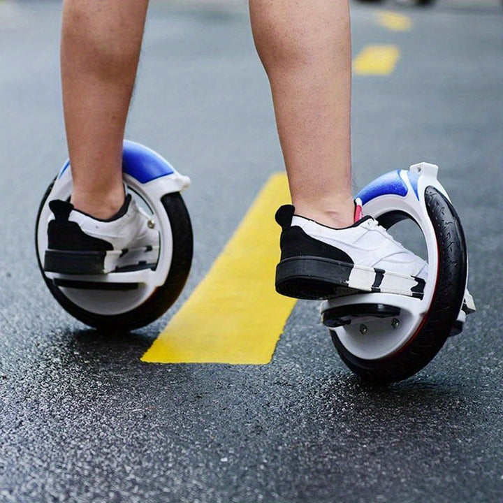 1 Pair Fitness Caster Scooters Portable Multifunctional Pedal Wheel