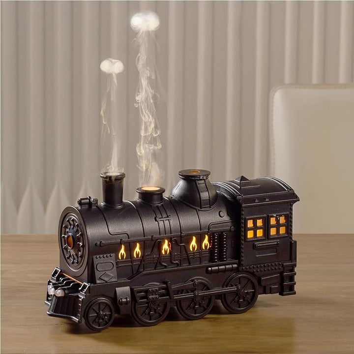 Train Shaped Essential Oil Diffuser with Night Light and Remote Control  APS54