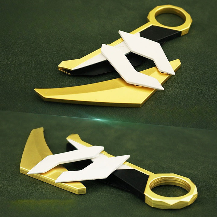 Premium Zinc Alloy Claw Knife Model Collectible for Gamers 14  TJR5ZMY