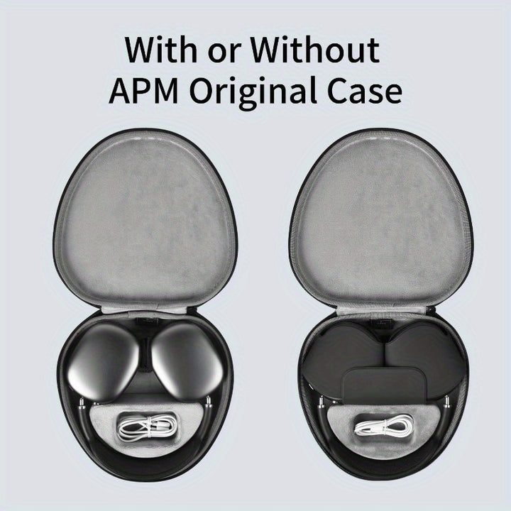 TopRated WIWU Faux Leather Butterfly Sleep Case for AirPods Max  UltraSlim Portable  Magnetic Closure Lightweight Headphone Travel Pouch with Protective Cover