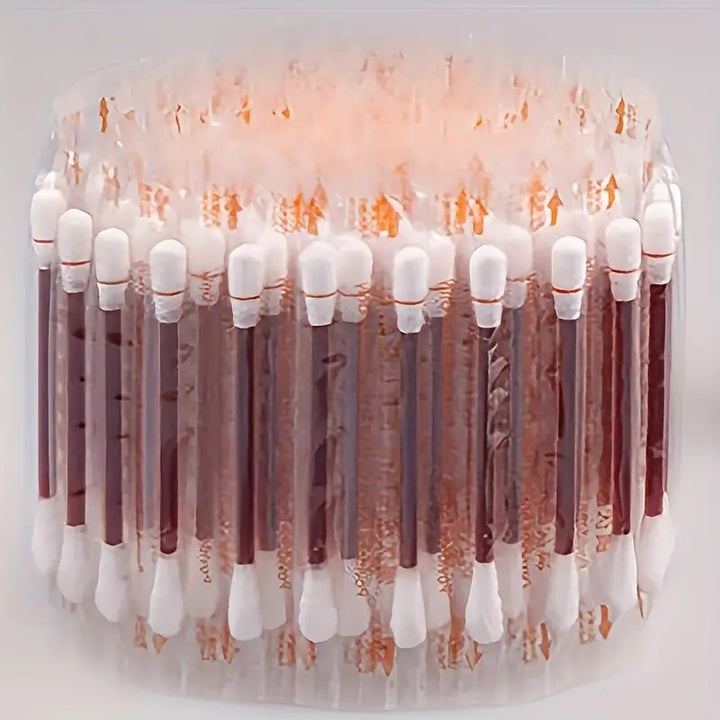 50100pcs Iodine Cotton Swabs Disinfection Cotton Swabs Iodine Cotton Swabs Disposable Cleaning Wound Care Disinfection Suitable For Outdoor  Home Use