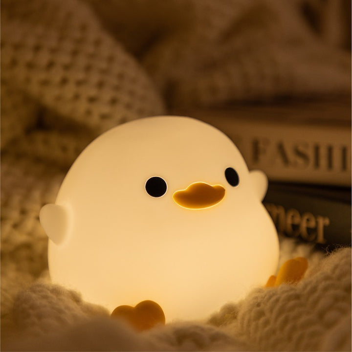 GANXIN USB Rechargeable Silicone Duckling Night Light  E2EN