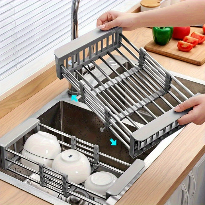 Adjustable Over Sink Dish Drying RackS095