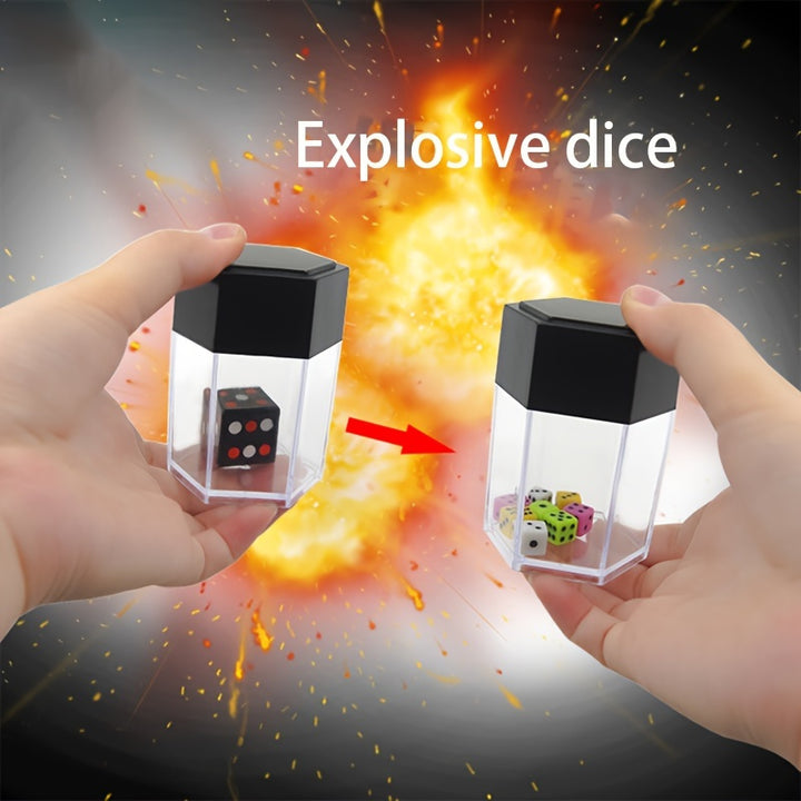 Magic Trick Exploding Dice Set with Transformation  APS52