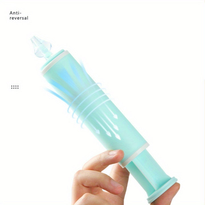 Portable 2oz Nasal Rinse Bottle  Manual Nose Wash for Home Office  Travel  No Batteries Required