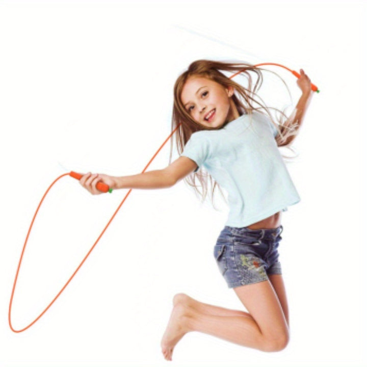 Lightweight Cartoon Orange Jump Rope For Fitness  Exercise  NonSlip Ideal For Fat Burning KCJJ