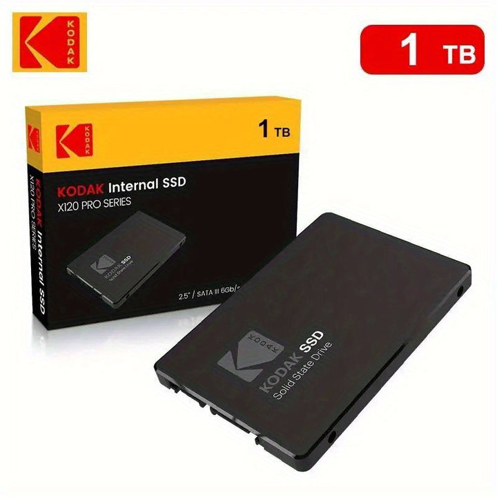 Kodak X120 HighSpeed USB Solid State Drive  Available In 256Gb 512Gb 1Tb Capacities For Pc Gamers  Professionals
