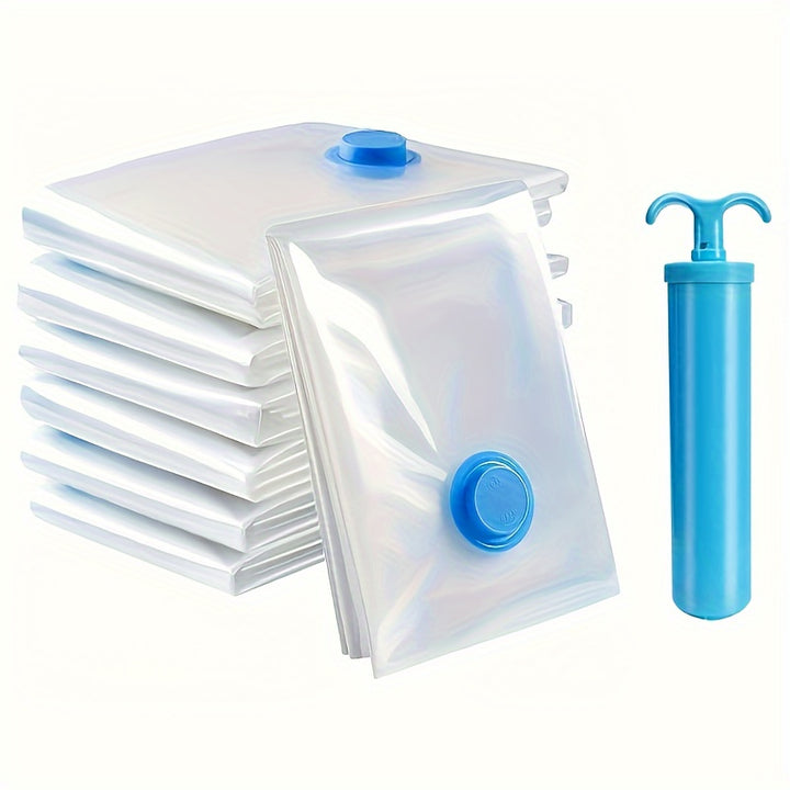 5Pack Space Saver Vacuum Storage Bags with Hand Pump  R3FY