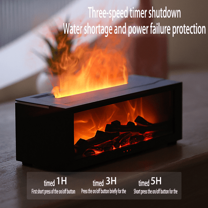 USB Powered Flame Fireplace Diffuser  13FV