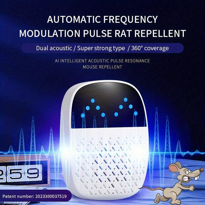 HOTU Soundwave Pest Repeller  Dual Mode DeviceQBAN