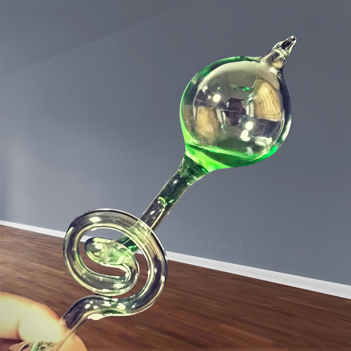 1pc Temperature Sensitive Glass Decanter Statue  Handcrafted Bubble Ball for Home Decor Versatile Indoor Ornament No Power Needed Fits Various Room Types Set of 1