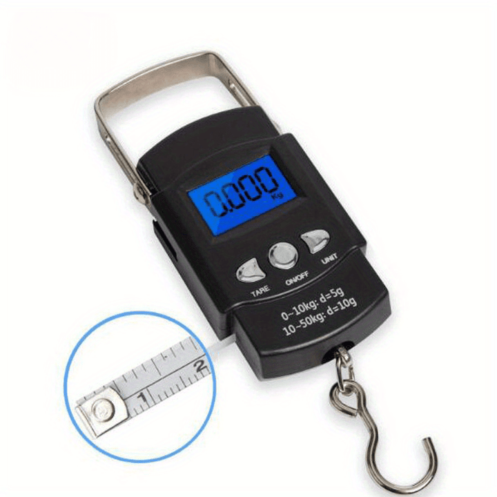 Versatile Portable Electronic Scale with Hook  UF9V