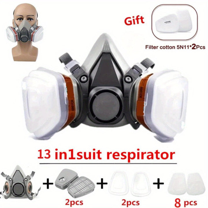    6200 Half Mask Respirator for Spray PaintingH668