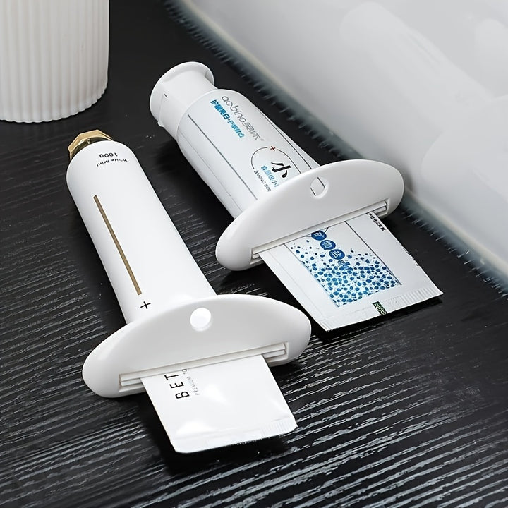 2pc Manual Toothpaste  Soap Dispensers