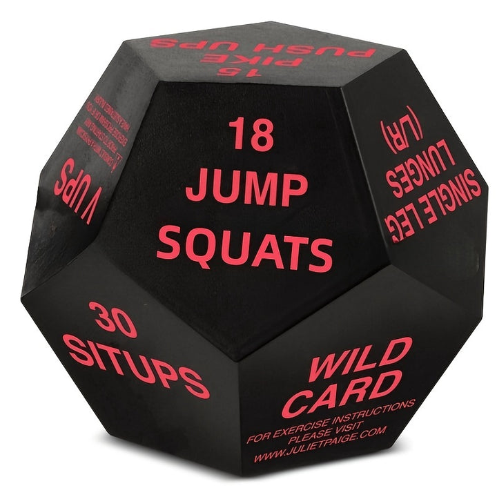 1pc 12sided Dice Fitness Decision Ball Suitable For  Body Training  TJR5GH6