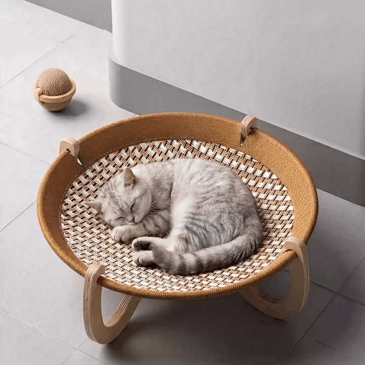Rattan Double Sided Breathable Pet Hammock  SA87