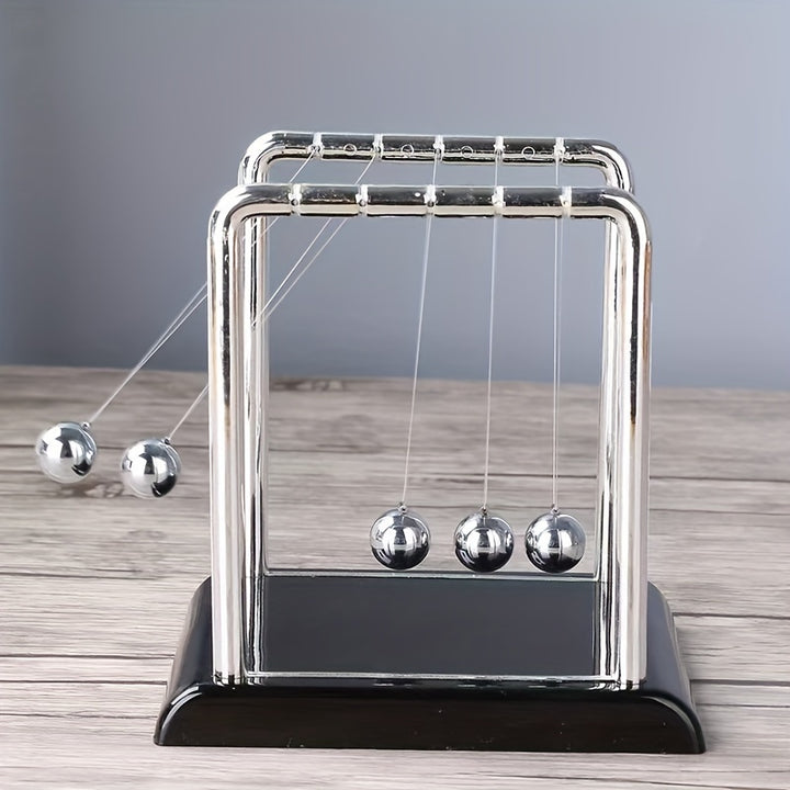 Newtons Cradle Physics Toy  Science Model for Home Office Dcor  APS306