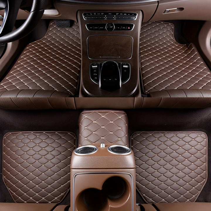 5pcs Car Floor Mats Universal Waterproof Protection for Your Cars Interior