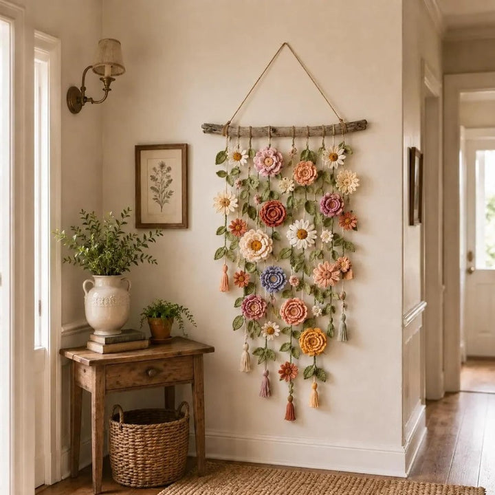 Boho Crochet Garland