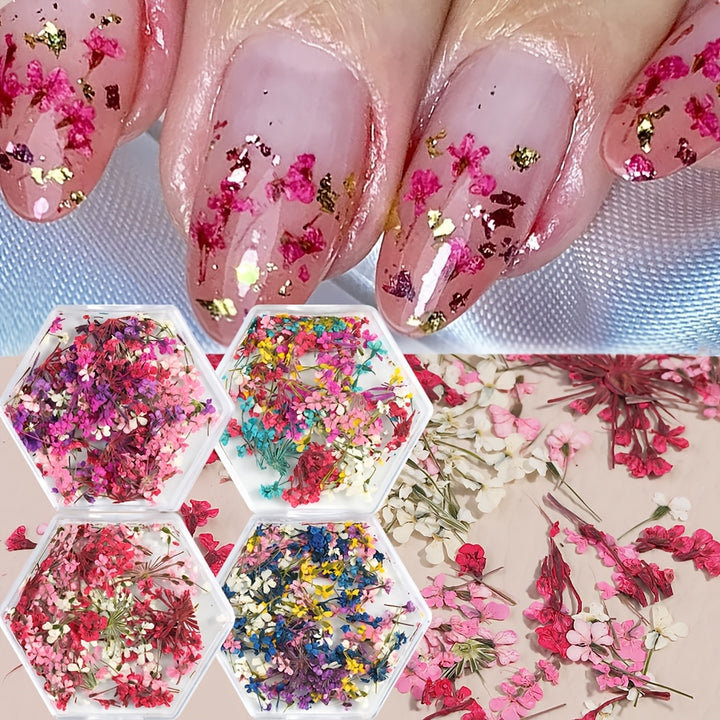 JapaneseKorean Floral Nail Art Kit
