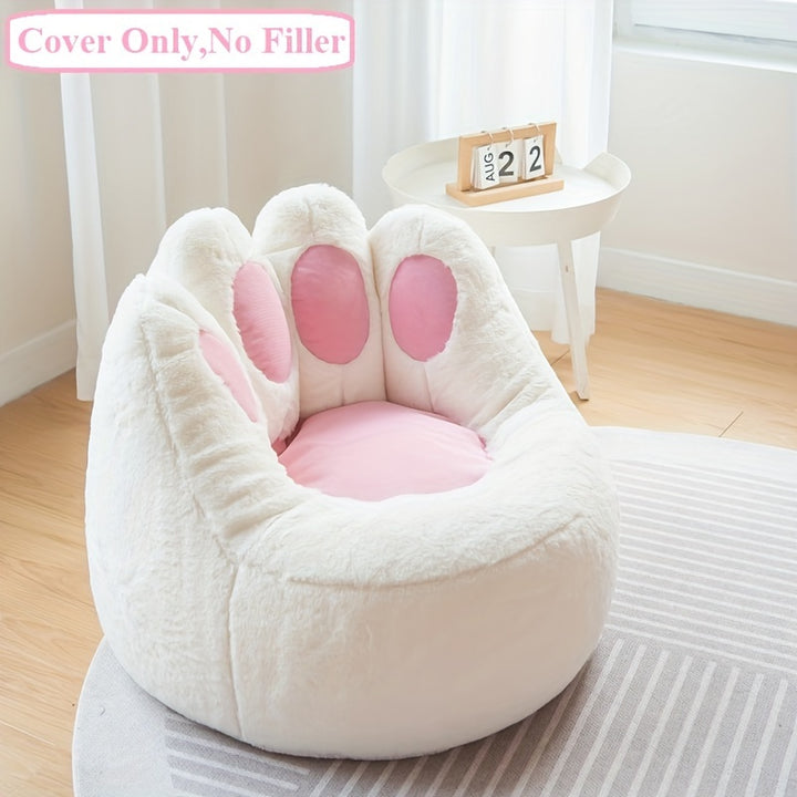  Bean Bag Cover cover Only No Filler With Zipper Cat Paw Pattern  UV8H