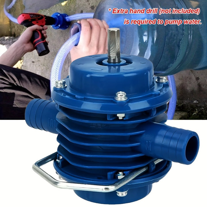 1pc Water Pump Heavy Duty SelfPriming Hand Electric Drill Pump Home Garden Centrifugal Boat Pump High Pressure Water Pump