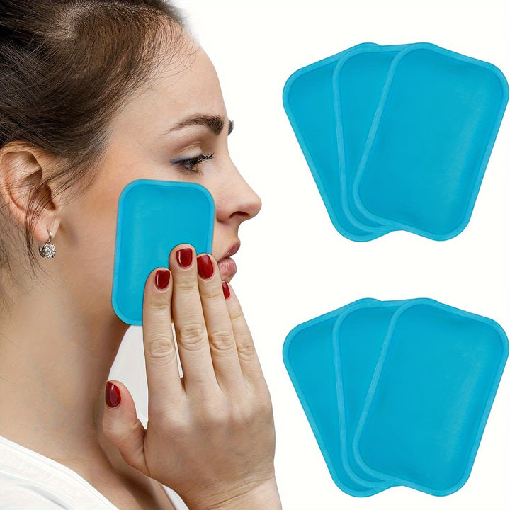 Reusable Mini Gel Cold Packs for Injuries Hot Cold Compress for Headaches Wisdom Teeth Pain Relief First Aid 762cm X 1143cm