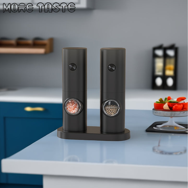 Electric Salt And Pepper Grinder Set  APS66