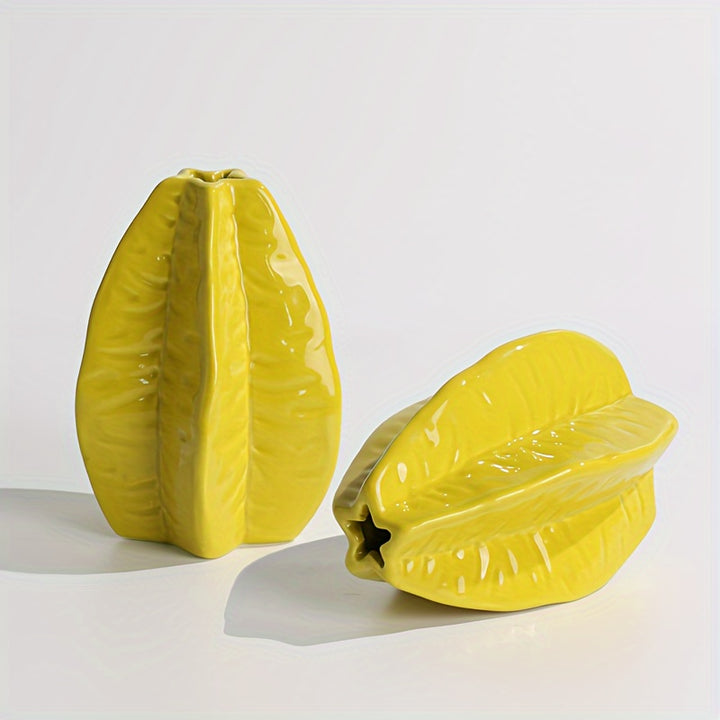  Exquisite Fruit Shaped Ceramic Vase  E2ED