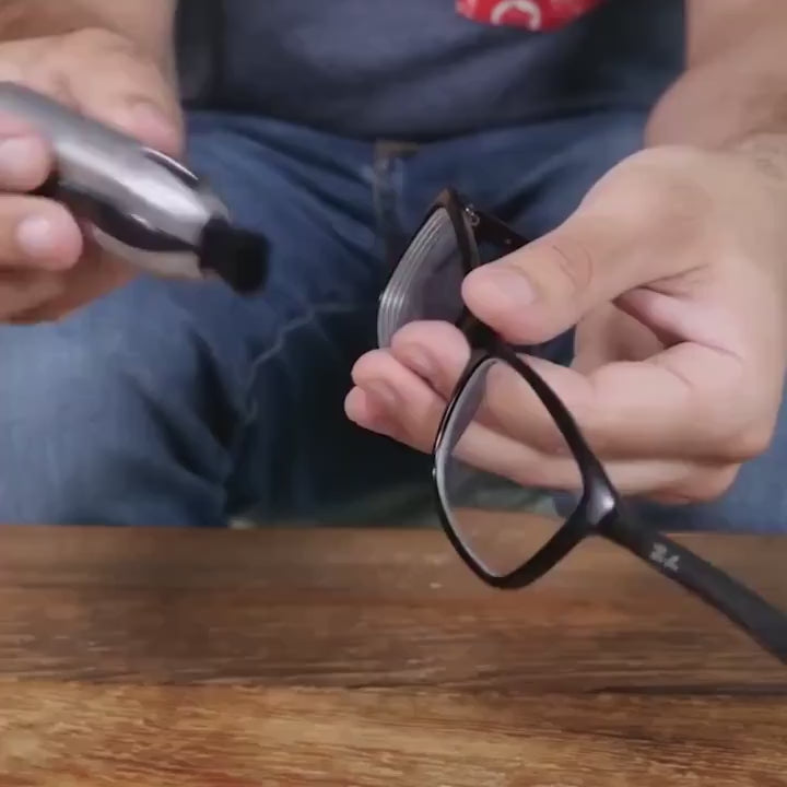 PEEPS Portable Glasses Cleaning Kit Efficient  Safe Microfiber Brush for Crystal Clear Vision Lens Cleaner Cleaning Cloth Eye Care Accessories