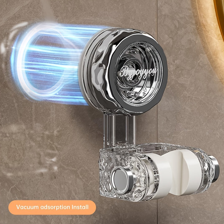 Musurjoy EasyInstall Shower Head Holder  No Drill Suction Cup Wall Mount Removable  Portable Design Essential Bathroom Upgrade Perfect for Halloween  Christmas Gifts