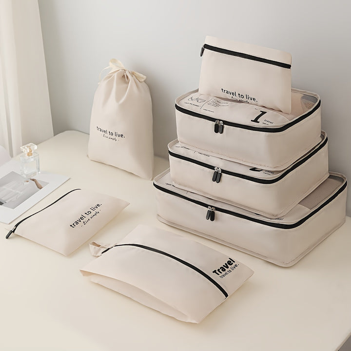  Suitcase Packing Organizers 7 Pcs Set  Y28C