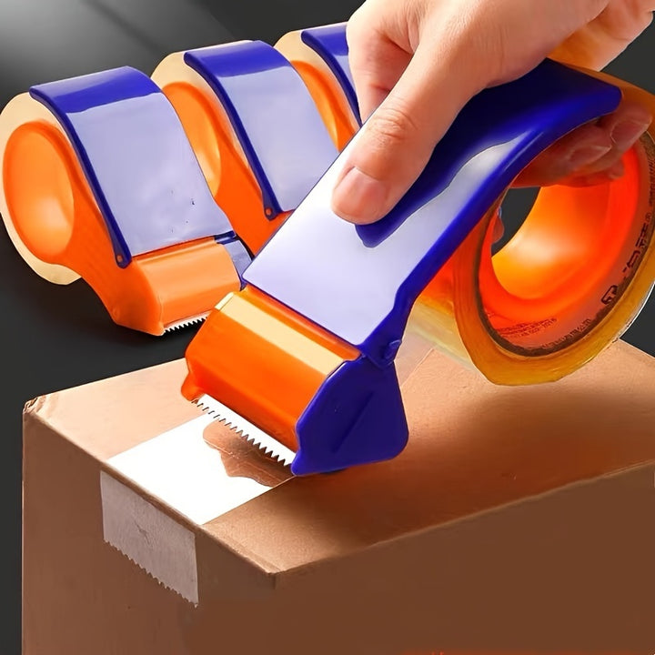 12pcs Portable Packing Tape Dispenser Ergonomic Packing Tape Aid Shipping Mobile Carton Sealing Tool Express Packer Lightweight Handheld Heavy Duty Tape Cutter For Factory Workshop Packers And Contractors