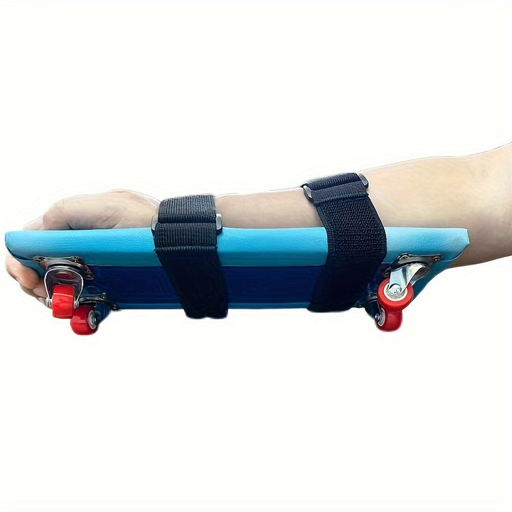 Versatile Rehabilitation Pulley for Arms  Legs  Ideal for Stroke Recovery Shoulder  Elbow Mobility Training Muscle Strengthening  Soft PU Material 4 Wheels