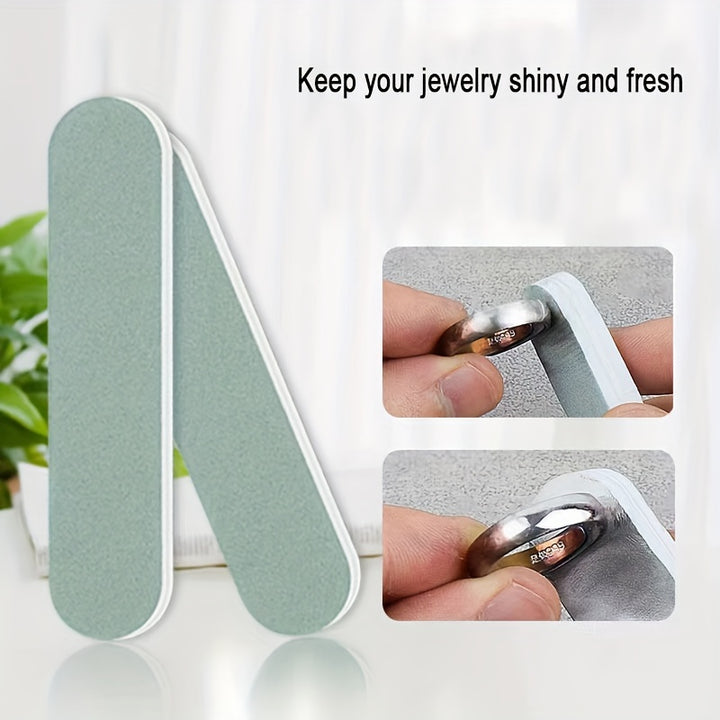 Jewelry Rubbing Stick Cloth Sanding Article Play Jewelry Mobile Phone Nail Art Polishing Brightening Tool Practical Convenient Supplies