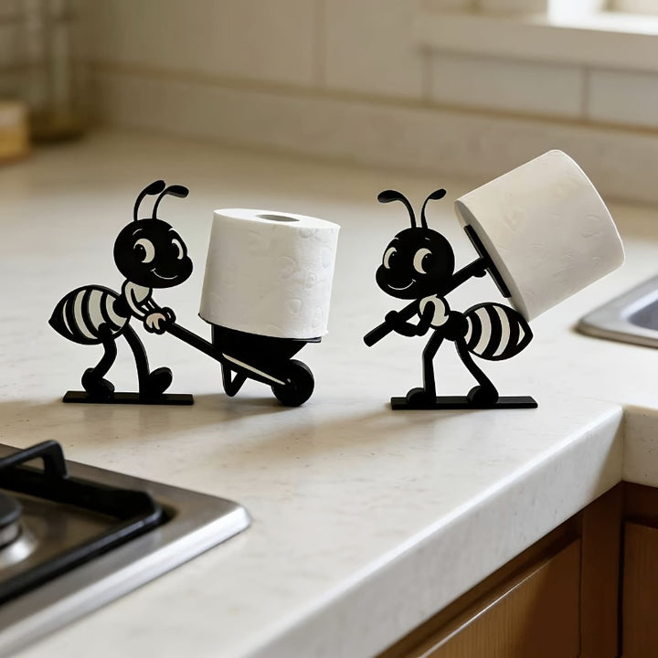 AntShaped Tissue Holders 2Pc Set