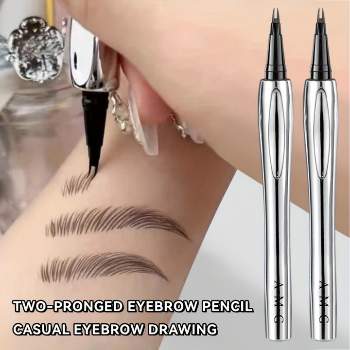 AMG Waterproof Eyebrow Pencil  SweatProof LongLasting Natural Look MultiUse for All Skin Types