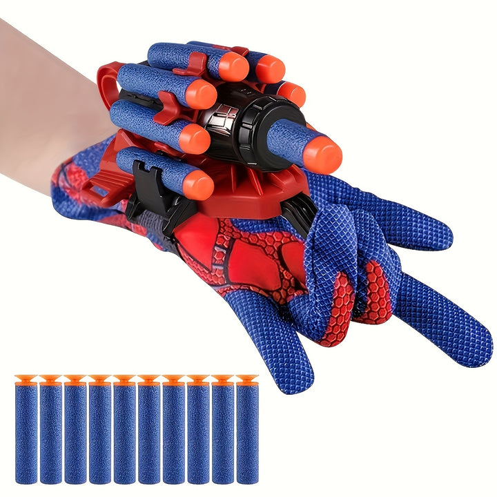 Cosplay Launcher With Accessories Sticky Wall Soft Bullet Fun Educational Toys Playing More Fun