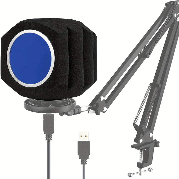 Acoustic Foam Mic Windscreen and Filter 45cm599cm  A15B