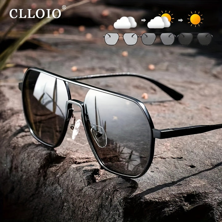 Mens Photochromic Polarized Driving Glasses  QUR5