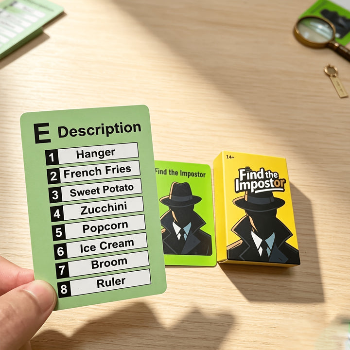 Find The Impostor Social Deduction Card Game  SA92