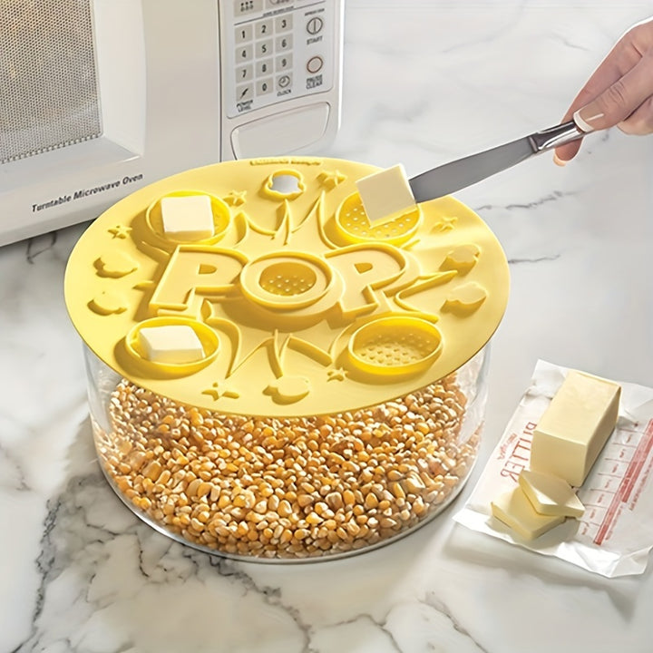 Silicone Microwave Popcorn Lid  Flavor with EaseMW8C