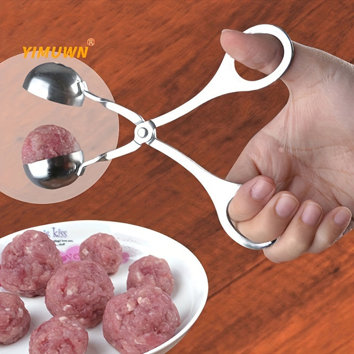 1pc Stainless Steel Meatball and Fish Ball Maker  Easy and Healthy Cooking Solution for Homemade Meals