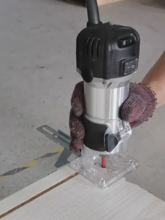 1pc Wood Trimmer Electric Hand Trimmer Wood Trimmer Router Tool 220V 6 Speed 30000 RPM Best Wood Handheld Router Compact Wood Palm Router Cutting Palm Tool For Woodworking Joinery