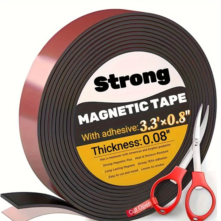 Flexible Magnetic Tape Roll  10058 cm Length MultiThickness OptionsPC5C