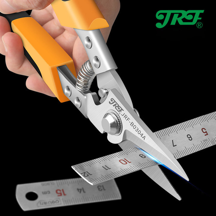 Professional Industrial Shears JRF Stainless Steel Scissors Tin Snips For Metal Sheet  PVC Pipe Cutting