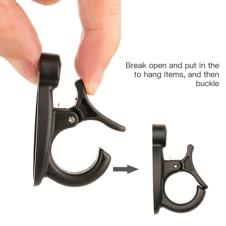 10pcs20pcs Wall Mount Plastic ScrewIn Hooks for Hanging Lights Plants and Wind Chimes  Easy Install Polished Finish Versatile Use