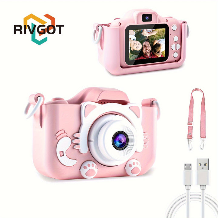 Selfie HD Camera Portable Digital Camera Toy HD Digital Video Camera For Boys And Girls Christmas Halloween Thanksgiving Gift